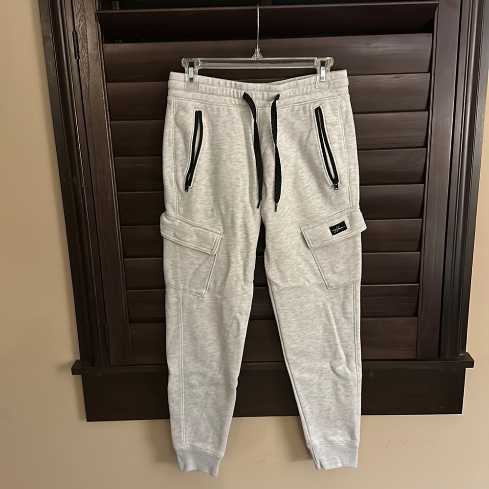 Hollister white pants